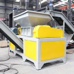 Scrap Solar Panel Recycling System for Plastic Silicon Metal Copper Silver