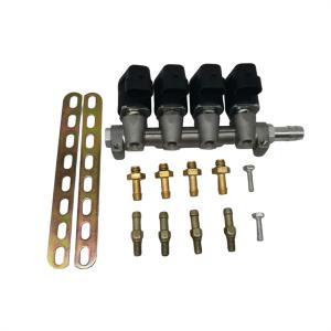 Wholesale 4 Cylinder LPG CNG Alloy Injector With 12V Voltage And 2 Ohm Resistance from china suppliers
