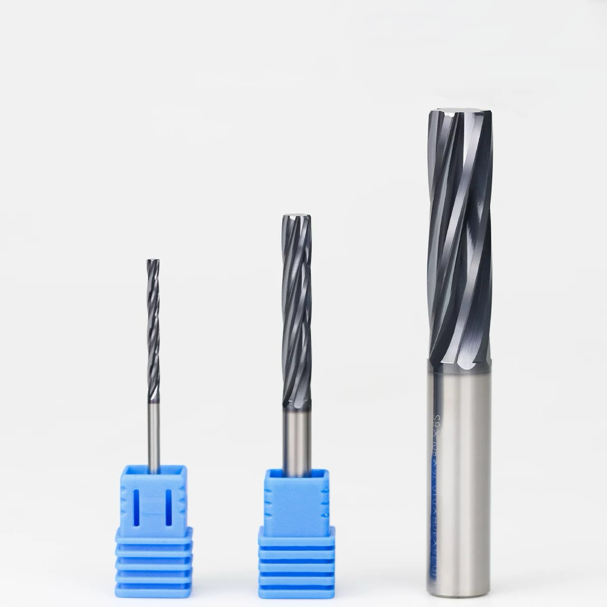 CNC Solid Reamer for Cast Iron Applications with Tungsten Carbide and Aluminum Alloy