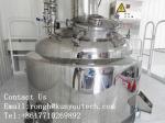 Gelatin Mixer 800L Stainless Mixing Tank Holding Tank With Platform Design