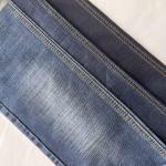 150cm Knitted Denim Fabric Compact Weaving Rope Dyeing Man Wearing