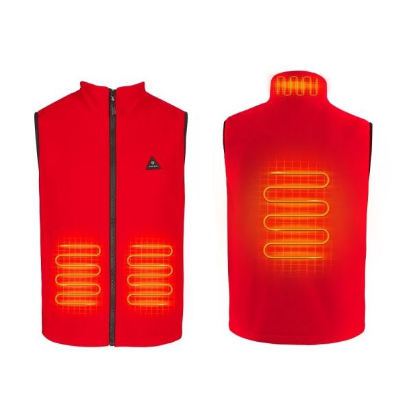 Custom Electric Heated Clothes for Unisex with Battery Pack Rechargeable