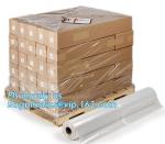 moisture proof reusable virgin plastic pallet cover, poly square bottom bag
