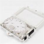 ABS Plastic 2 Port Fiber Termination Box For FTTH Access 210*135*40mm