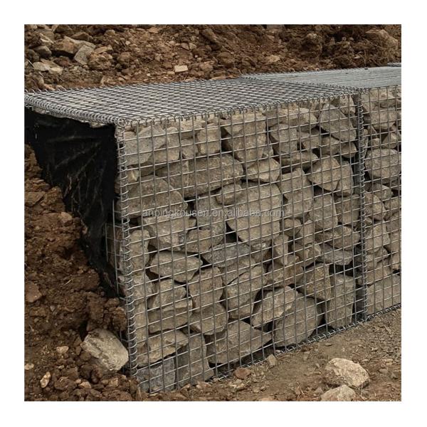 Galvanized Welded Gabion Boxes Wire Mesh Baskets Stone Cage for Custom