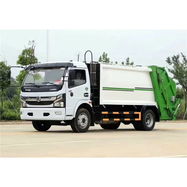 Dongfeng 10cbm Duolika Rear-Mounted Compression Garbage Truck