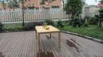 Brown Wicker Rattan Garden Dining Sets , Conservatory Furniture Set