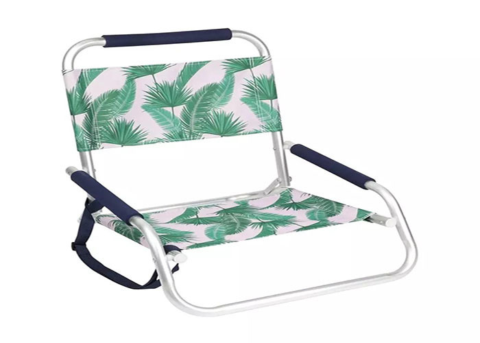 Foldable Metal Frame Camping Beach Seat With Shoulder 600 X 300D