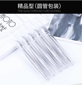 Durable Volume Eyelash Extension Tweezers Stainless Material Silver Color