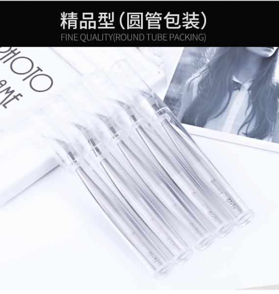 Quality Durable Volume Eyelash Extension Tweezers Stainless Material Silver Color for sale