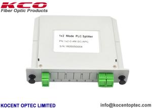 Wholesale 1x2 LGX Type Fiber Optic Splitter SC/APC Connector For FTTH FTTA Distribution Box from china suppliers