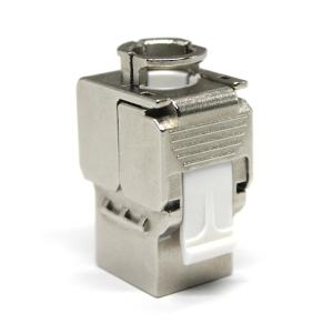 China Shielded FTP Keystone Jack Cat6 Cat6a 8P8C Socket RJ45 Toolless on sale