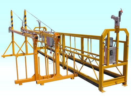 ODM Steel Adjustable Cradle Yellow High Working Rope Suspended Window Cleaning