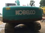 Mitsubishi Engine Used Kobelco Excavator SK200-6 700mm Shoe Size