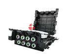 36 Cores 2 In 2out Inline Fiber Optic Cable Joint Box Pole Mount 1x8 Splitter