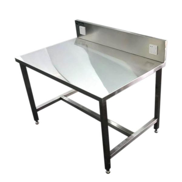 Power Socket Stainless Steel 1500*600*850 Mm Heavy Duty Work Table
