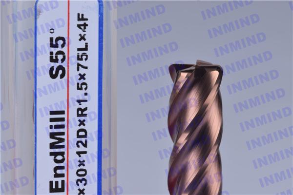 Milling Machine Cutting Tools Radius Cutting Tool , Two Flute / Four Flute End