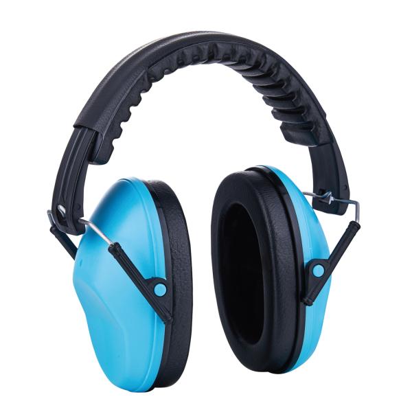 EM119 ANSI Foldable Metal Headband Safety Earmuffs Top Choice for Noise
