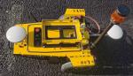 Intelligent Robot Bottom Line Road Marking Machine GPS Positioning
