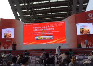 Wholesale 10mm RGB Outdoor LED Video Wall Advertising LED Display Waterproof 32 dots x 16 dots from china suppliers