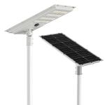 LED All in Two Street Solar Panel Light 3.2v/150ah Lifepo4 Lithium Battery