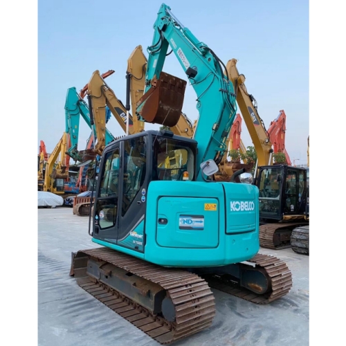 Secondhand Kobelco Excavator SK75 with Original Hydraulic Valve and Low Working Hours