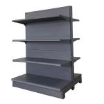 Factory Customized Size Thickness Color Double-sided supermarket centre rack