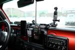 Process CNC Machined Aluminum Alloy Center Console Bracket Gopro Holder for Jeep