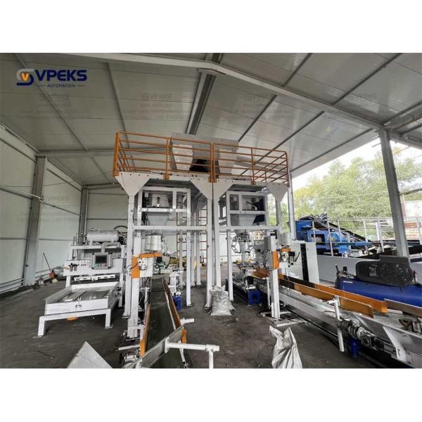 Industrial 10-50 Bags/min Soil Automated Bagging Packing Machine