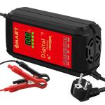 12V 20A Electric Vehicle E-bike Scooter Battery Charger 8A LCD Pulse Repair Lead