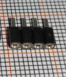 1 X 4 Pin Female Connector Ic 2.54mm Smt Pin Header Strip