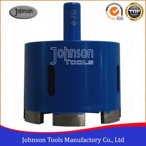 Wholesale JOHNSON TOOLS 70mm Diamond Core Drill Bits Normal Segment Type BGB70 from china suppliers