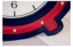 Cartoon cute alarm clock female PU leather messenger bag cute candy colored