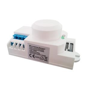 China Microwave Radar Sensor AC 110V / 220V 5.8GHz Body Motion HF Detector Light Switch on sale
