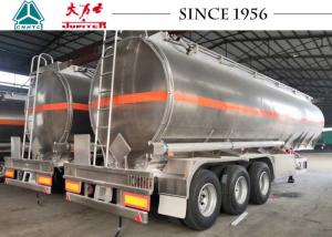 China 40000 Liters Aluminum Fuel Tanker Trailer Tri Axle Jet Gas Tanker Trailer on sale