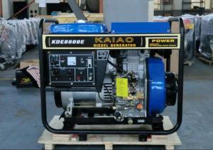 Wholesale Customized 1 Cylinder 6kw Open Diesel Generator 3000 Rpm Fuel Efficient from china suppliers