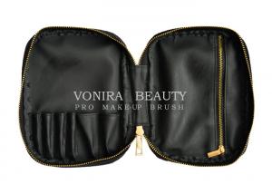 Pro Cosmetic Tool Case Makeup Brush Holder Bag For Travel Black
