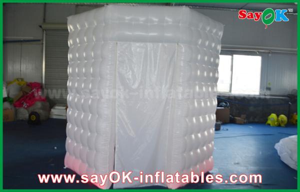 Inflatable Photo Booth Enclosure PVC Coated Inflatable Octagon Mobile Photo