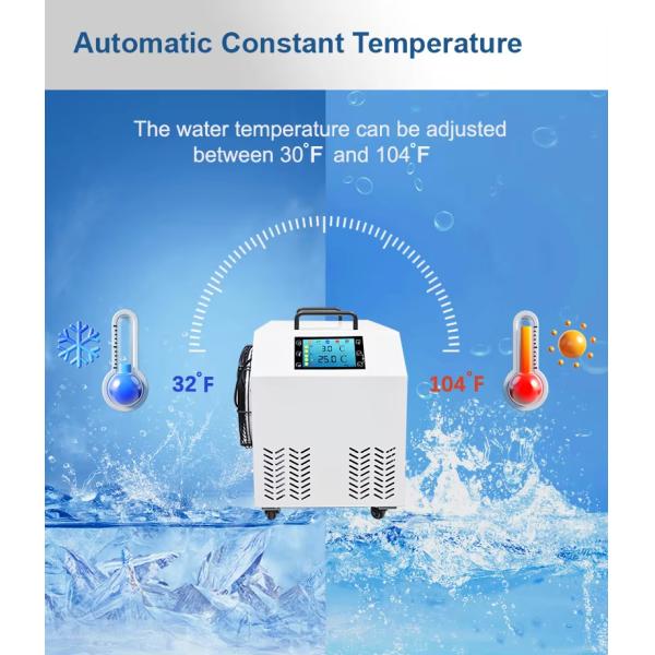 Customized Ice Bath Chiller Freestanding With Various HP Capacity