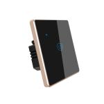 OEM New Product EU UK Standard Wifi Touch Aluminum Frame Smart Wifi Home Tuya