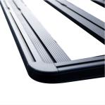 Jeep Wrangler JK 2 Door Roof Rack Silver Black Rooftop Cargo Luggage Carrier