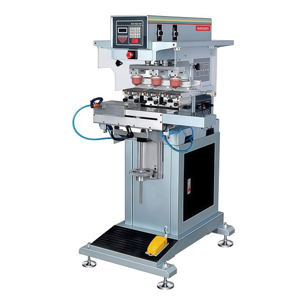 Multicolor Semi Automatic Pad Printer Machine Pneumatic Pad Printing Machine