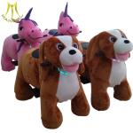 Hansel stuffed ride on animals children go kart amusement rides for sale