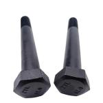 Carbon Steel Hex Bolts Half Thread DIN931 Gr10.9 Black Hex Bolts And Nuts