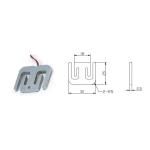 50kg Cat Litter Basin Low Profile Mini Thin Weight Sensor Compact Design Robust