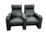 Synthetic PU Leather Home Cinema Chair With Embroidery Logo