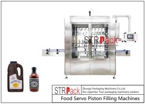 Wholesale Linear Barbecue Sauce Volumetric Piston Filling Machine 316L Stainless Steel from china suppliers