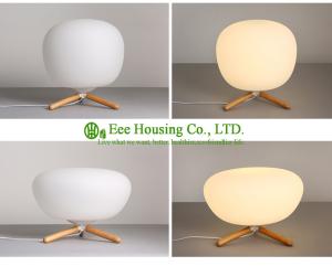 Wholesale North America LED Modern Table Desk Lamp White Lampshade Gold Light Base Residential Lighting from china suppliers