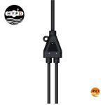 IP67 1 In 2 Out Splitter PA66 Y Shaped Electrical Connector