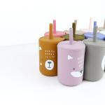 Safe Food Grade Baby Silicone Cup For Easy And Comfortable Feeding